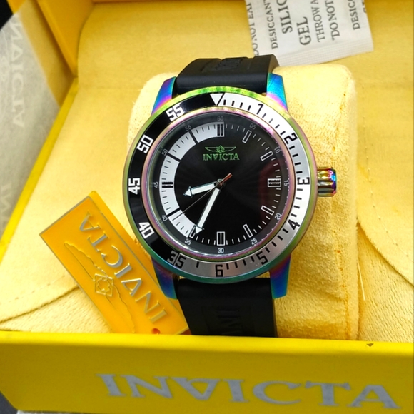 FIRM PRICE-NWOT INVICTA IRIDESCENT SPECIALITY WATCH (WATCH ONLY) - Picture 9 of 10